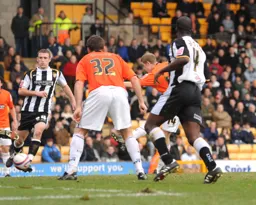 Asa Hall slots home the Town's first goal