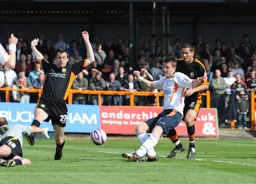 Micky Spillane hits a shot over