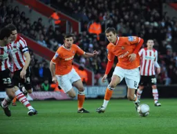 Rossi Jarvis looks to start an attacking move