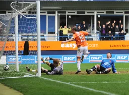 7-0 Jake Howells scores the seventh goal from close range