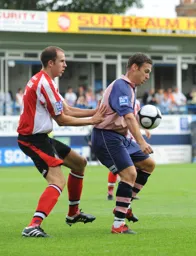Kevin Gallen in control of the ball