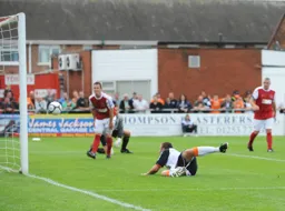 Tom Craddock scores our third