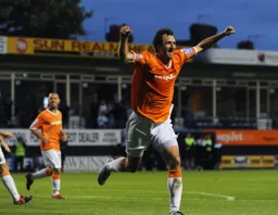 Two goals in two home games for Zdenek Kroca, not bad for a centre half