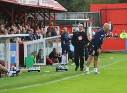 Richard Money unhappy with what he saw on the Tamworth turf, worse was to follow