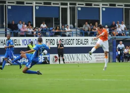 Our free scoring centre half Kroca draws a blank this time