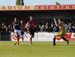 Matthew Barnes-Homer scores our second goal in a 4-2 victory