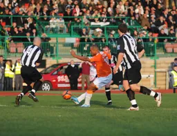 Taiwo Atieno fires in another effort