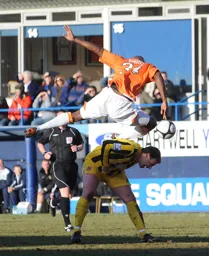 Lloyd Owusu flying high