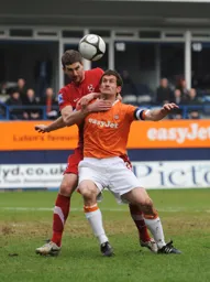 Captain fantastic George Pilkington shows his usual strength in this challenge