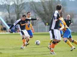 Alex Lawless lets fly but Luton draw a blank for the first time in 10 games