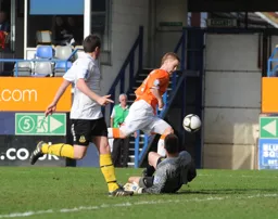 Jason Walker leaves the keeper grounded again for the Hatters fourth