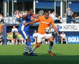 Matthew Barnes-Homer beats the defender again but no goal on this occasion