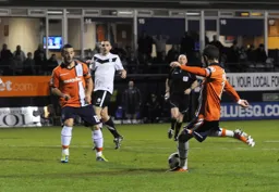Robbie Willmott puts the Town in front