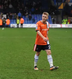A disconsolate Adam Watkins after the game