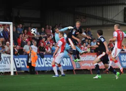 Scott Rendell goes close to adding a third goal