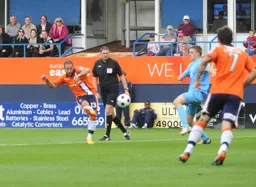 Stuart Fleetwood gives the Town an early lead