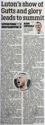 Match Report (2)