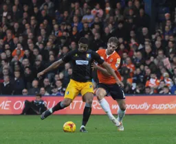Fraser Franks watches his man