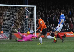 Luke Rooney scores