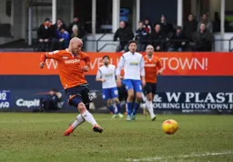 Luke Guttridge nets from close range