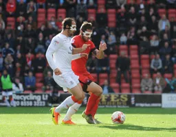 Two masked men. Danny Hylton and Tom Parkes