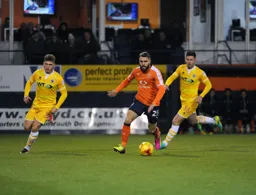 Josh McQuoid being chased down