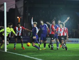 Cameron McGeehan goes close to breaking the deadlock