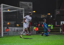 Josh McQuoid gets his goal