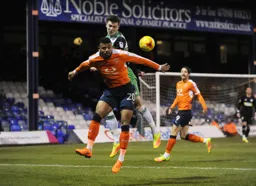 Isaac Vassell holding off his marker