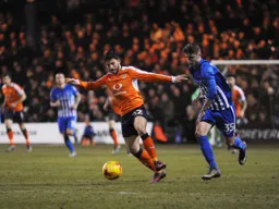 Luke Gambin comes away with the ball