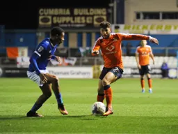 Luke Gambin on the attack