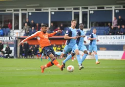 Isaac Vassell burts through to level the score at 2-2