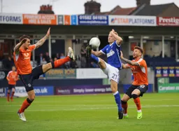 James Collins and future Hatter Flynn Downes get involved in some high kicking