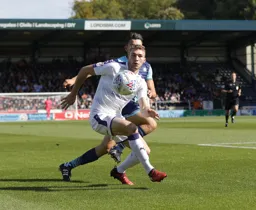 Jack Stacey on a typical marauding run
