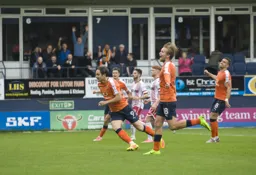 Danny Hylton has just scored the fourth goal from the penalty spot