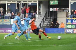 A glorious chance for Danny Hylton but he cannot convert