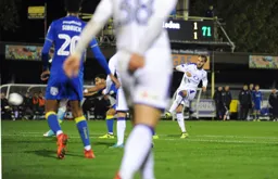Andrew Shinnie scores his and Town`s second goal