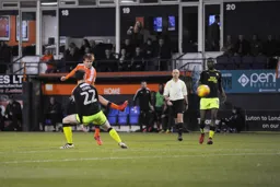 Luke Berry lets fly but does not add to the scoring