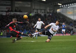James Collins and Aaron Ramsdale go in where it hurts