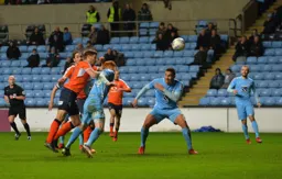 James Collins late header levels the score at 2-2