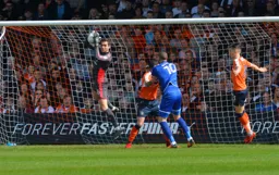 James Shea safely catches the ball