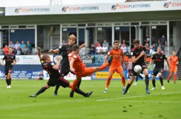 Matty Pearson scores the equaliser