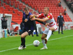 Jack Stacey surging down the wing