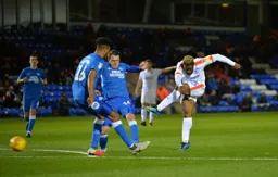 Kazenga LuaLua gets his shot away