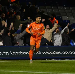 James Justin happy after scoring his goal