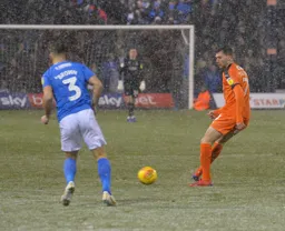 Jack Stacey looking to make the pass