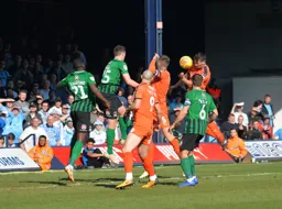 Matty Pearson heads in the opening goal