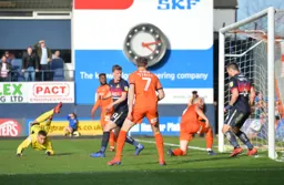 Danny Hylton heads in from close range