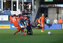 Kazenga LuaLua slots home for the third goal