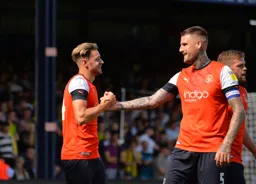 Captain Sonny Bradley approves of that bullet header from Harry Cornick